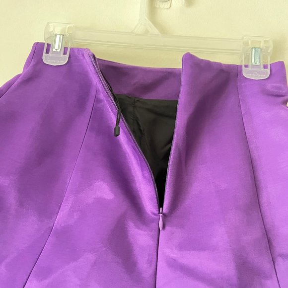 NEW Zara Glam Satin Shorts with a Flounce- Size XS - Picture 12 of 16